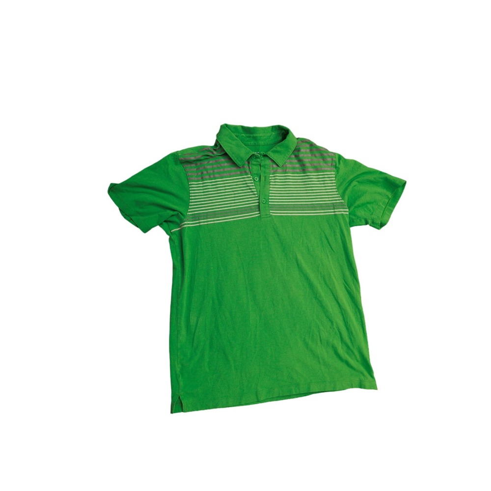 Mountain Hardwear green short sleeve Polo shirt men's size medium‎